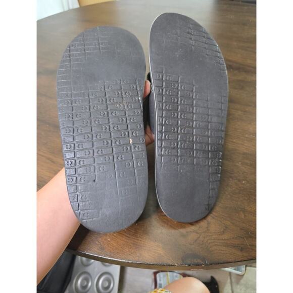 Sanuk Flip Flops Sandls Mens Size 12 Black Beer Cozy Thong Slip On Yoga CL 0810 - Picture 11 of 16